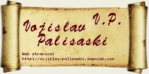 Vojislav Pališaški vizit kartica